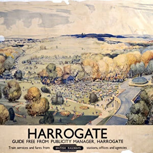 Harrogate, BR poster, 1948-1965