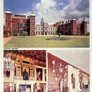 Hatfield House - Englands Stately Homes, BR poster, 1965
