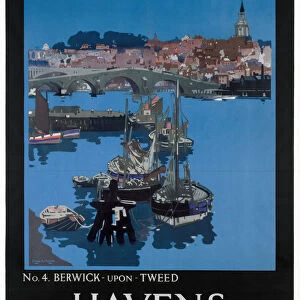 Havens and Harbours on the LNER, railway poster, 1923-1947