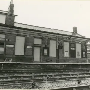 Hellifield Station, British Rail, 21 September 1984 Hellifield Station, British Rail, 21 September 1984