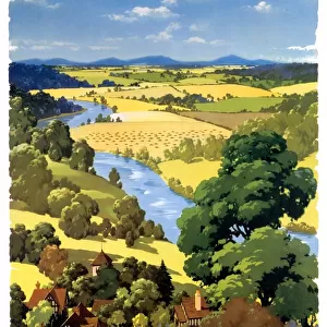 Rural countryside paintings