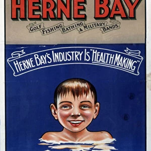 Herne Bay, its Ripping!, SE & CR poster, c 1920s