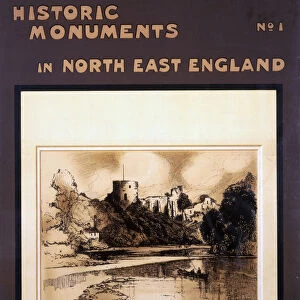 Historic Monuments in North East England, NER poster, c 1910