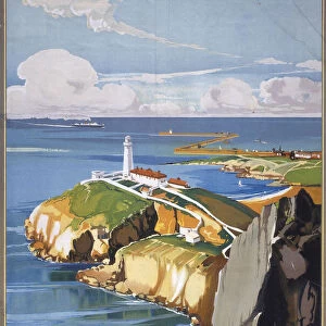Holyhead (Holy Island), LMS poster, 1923-45