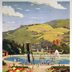 Ilkley, BR poster, 1957