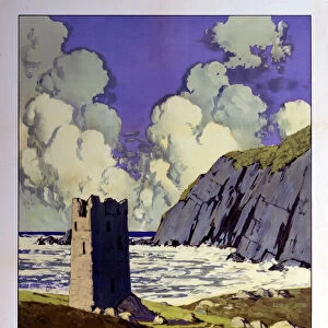 Ireland for Holidays - Dingle Peninsula, Kerry, LMS poster, 1923-1947