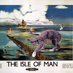 The Isle of Man, BR (LMR) poster, 1950