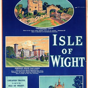 Isle of Wight, Southern Railway poster, 1923