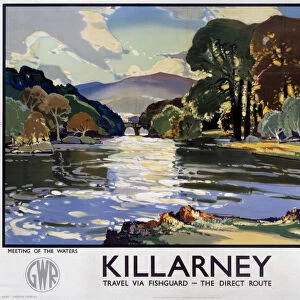 Killarney, GWR poster, 1938
