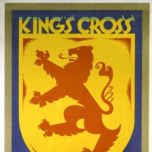 Kings Cross for Scotland, LNER poster, 1923-1947