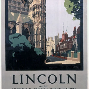 Lincoln, LNER poster, 1923-1947