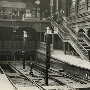 Liverpool Street station, Great Eastern Railway, 13 July 1920