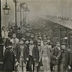 Liverpool Street station, Great Eastern Railway, 25 October 1884