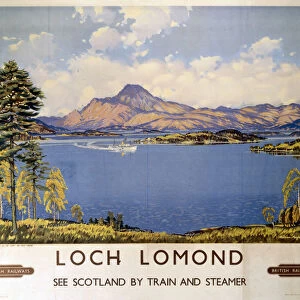 Loch Lomond, BR poster, 1959
