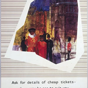 London, BR(ER) poster, 1964