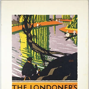 The Londoners Leisure - The Thames, SR poster, 1926
