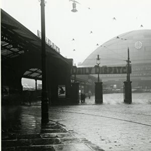Manchester Central station, Cheshire Lines Committee, 29 October 1929. View of the