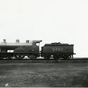 Midland Railway Class 2, 4-4-0 steam locomotive number 483. Built Derby 1884, numbered 1667