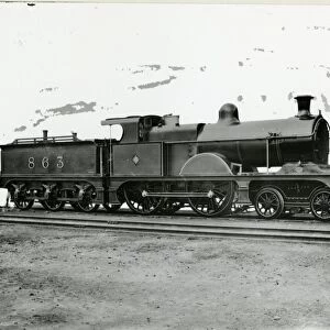 Midland Railway Class 2, 4-4-0 steam locomotive number 502