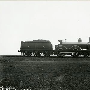 Midland Railway Class 3, 4-4-0 steam locomotive number 863. Built Derby in September