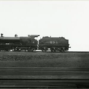 Midland Railway Class 4, 4-4-0 steam locomotive number 998