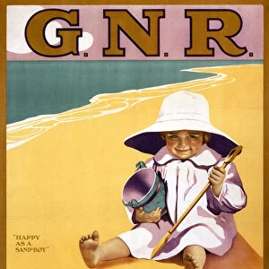 Non-Stop Excursions to Skegness, GNR poster, 1907
