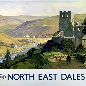 North East Dales, LNER poster, 1930