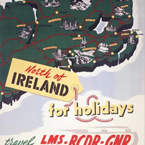 North of Ireland for Holidays, Poster