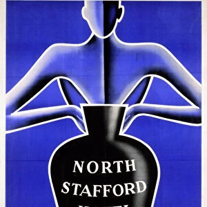 North Stafford Hotel, LMS poster, 1923-1947