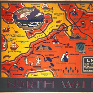 North Wales, LMS poster, 1923-1947