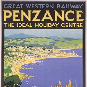 Penzance, GWR poster, 1923-1947