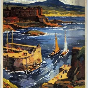Portstewart - Northern Ireland, BR (LMR) poster, 1954