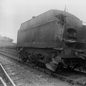 Railway accident at Little Salkeld, 1933