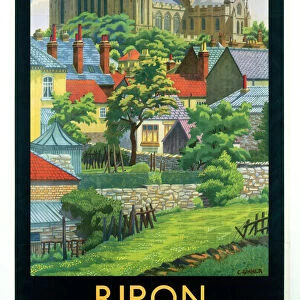 Ripon, LNER poster, c 1930