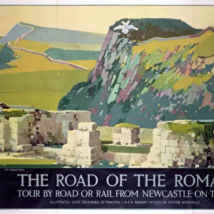 The Road of the Roman, LNER poster, 1930
