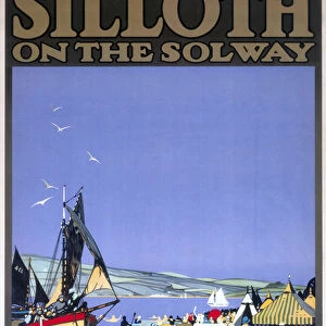 Silloth-on-the-Solway - First Class Golf & Tennis, LNER poster, 1923-1930
