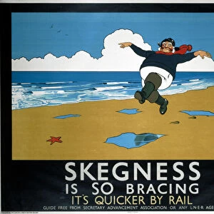 Skegness is So Bracing, LNER poster, 1923-1947