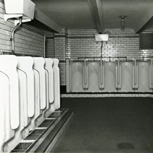 Southport Chapel Street station, Lancashire and Yorkshire Railway. View of the gents urinals