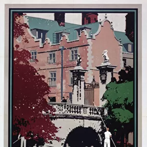St Johns, Cambridge, LNER poster, 1923-1947