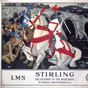 Stirling, LMS poster, 1923-1947