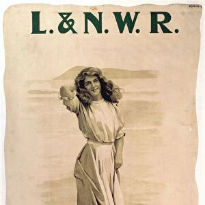 Summer Breezes, LNWR poster, 1890-1910