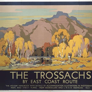 The Trossachs, LNER poster, 1930