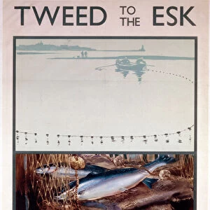 Tweed to the Esk, LNER poster, 1923-1947