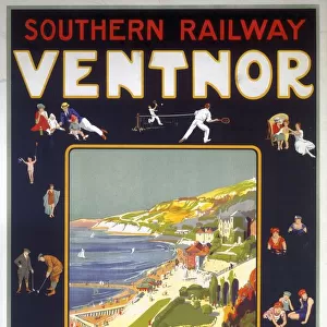 Ventnor, SR poster, c 1920s