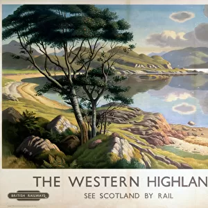 Western Highlands, BR poster, 1950