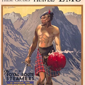 The Western Highlands of Scotland, LMS poster, c 1930s
