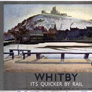 Whitby, LNER poster, 1933