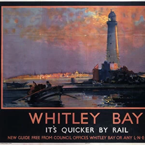 Whitley Bay, LNER poster, 1933