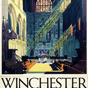 Winchester, Southern Railway poster, 1935
