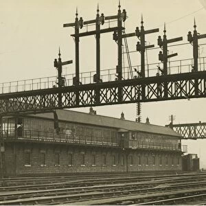 York, locomotive signal box in locomotive yard